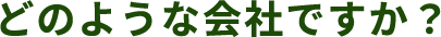 どのような会社ですか?